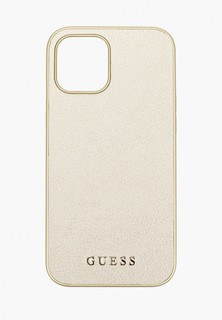 Чехол для iPhone Guess 12 Pro Max (6.7), PU Iridescent Gold