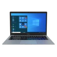 Ноутбук Prestigio SmartBook 141С5, 14.1", Intel Celeron N3350 1.1ГГц, 4ГБ, 64ГБ eMMC, Intel HD Graphics 500, Windows 10 Professional, PSB141C05CGP_DG_CIS, темно-серый