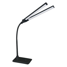 Светильник настольный CAMELION KD-794 C02, на основание, 10Вт, черный [12493]