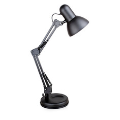 Светильник настольный CAMELION KD-313 C02, на основание, 40Вт, черный [13640]