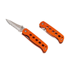 Складной нож ACECAMP 2515, 100мм, оранжевый