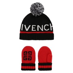 Комплект из шапки и варежек Givenchy