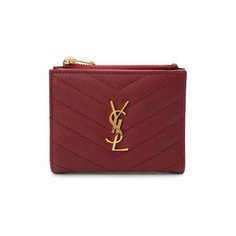 Кожаное портмоне Saint Laurent