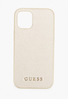 Чехол для iPhone Guess 12 mini (5.4), PU Iridescent Gold
