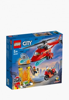 Набор игровой LEGO Спасательный пожарный вертолёт