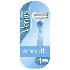 Станок для бритья Venus Smooth + сменная кассета, 1 шт