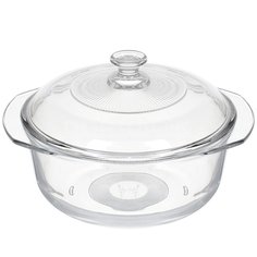 Форма для выпечки жаропрочная стеклянная Daniks Тренд GB13GH79197 JW202-3, 0.9 л