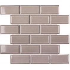 Мозаика керамическая StarMosaic Homework Metro Grey Glossy 29.1x29.55 см цвет серый