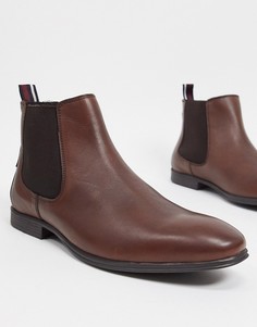 Ботинки челси из коричневой кожи Ben Sherman-Коричневый цвет