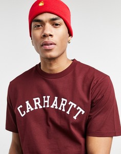 Красная футболка в университетском стиле Carhartt WIP-Красный