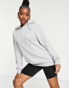 Серый классический худи в стиле oversized Missguided