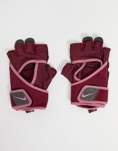 Розовые премиум-перчатки для фитнеса Nike-Розовый цвет