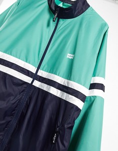 Ветровка в стиле колор блок Levis-Зеленый