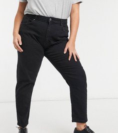 Черные джинсы в винтажном стиле Only Curve Veneda-Черный цвет