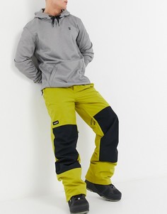 Желтые горнолыжные брюки Planks Easy Rider-Желтый