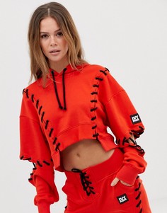 Красное худи со шнуровкой Ivy Park-Красный