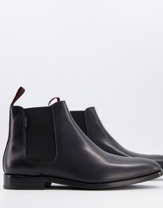 Черные кожаные ботинки челси PS Paul Smith Gerald-Черный цвет
