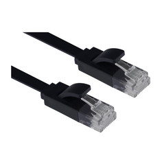 Сетевой кабель GCR Premium UTP 30AWG cat.6 RJ45 T568B 1m Black GCR-LNC616-1.0m Greenconnect