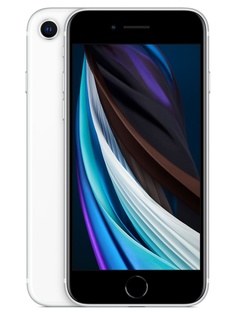 Сотовый телефон APPLE iPhone SE (2020) - 64GB White MX9T2RU/A Выгодный набор для Selfie + серт. 200Р!!!