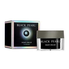 Ночной крем против морщин Black Pearl Premium с жемчужным порошком и минералами Мертвого моря 50 мл