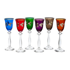 Набор рюмок для ликера Анжела V0011Q Арлекино 6 шт Bohemia Glass