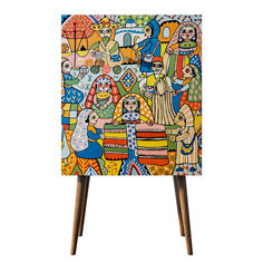 Комод Этажерка Berber bb09/print_01 70x120x45