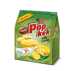 Мини поп-кексы ETI с лимоном, 144 г
