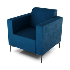 Кресло AS Тиффани 79x78x73 см синий
