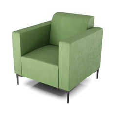 Кресло AS Тиффани 79x78x73 см зеленый