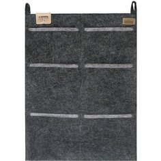 Органайзер для хранения подвесной Eva CLASSIC тёмно-серый 45х60см