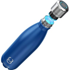Умная бутылка для воды с УФ-стерилизатором CrazyCap Blue