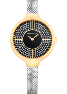 женские часы Romanson RM0B13LLG(BK). Коллекция Giselle