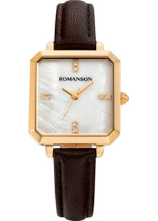 женские часы Romanson RL0B14LLG(WH). Коллекция Giselle