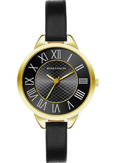 женские часы Romanson RL0B05LLG(BK). Коллекция Giselle