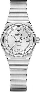 Швейцарские наручные женские часы Titoni 23751-S-629. Коллекция Impetus
