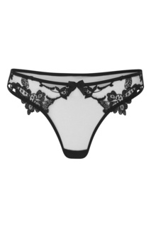 Черные прозрачные трусы стринги Mirabelle Agent Provocateur