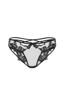 Черные прозрачные французские трусы Mirabelle Agent Provocateur
