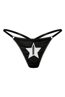 Черные шелковые трусы стринги Ettie Star Agent Provocateur