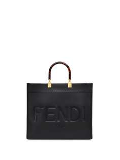 Fendi сумка-тоут Sunshine с тисненым логотипом