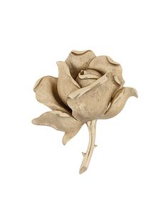 Susan Caplan Vintage брошь Trifari в виде розы