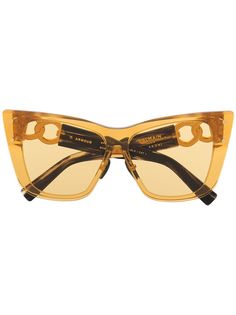 Balmain Eyewear солнцезащитные очки с цепочками из коллаборации с Akoni