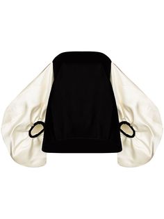 Rosie Assoulin бархатная блузка с открытыми плечами