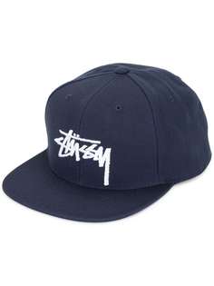 Stussy кепка Stock с вышитым логотипом