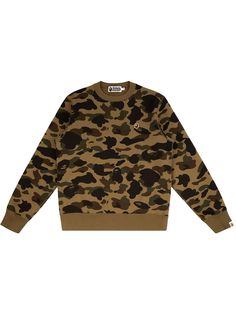 A BATHING APE® толстовка с круглым вырезом