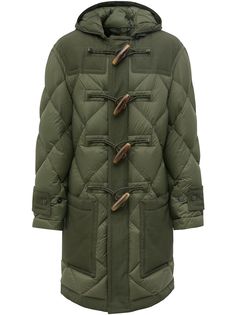 Burberry стеганый дафлкот
