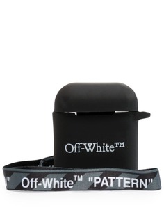 Off-White чехол для AirPods с логотипом