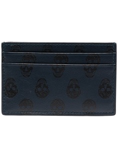 Alexander McQueen картхолдер с принтом