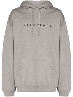 VETEMENTS худи Friendly с логотипом