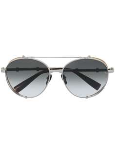 Balmain солнцезащитные очки-авиаторы с затемненными линзами
