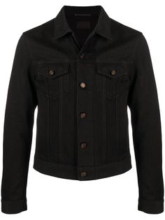 Saint Laurent джинсовая куртка-рубашка